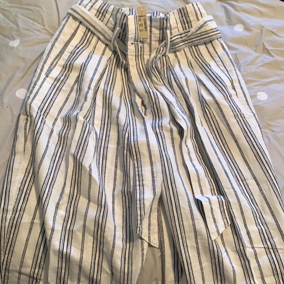 Madewell striped paperbag pants - Picture 4 of 4